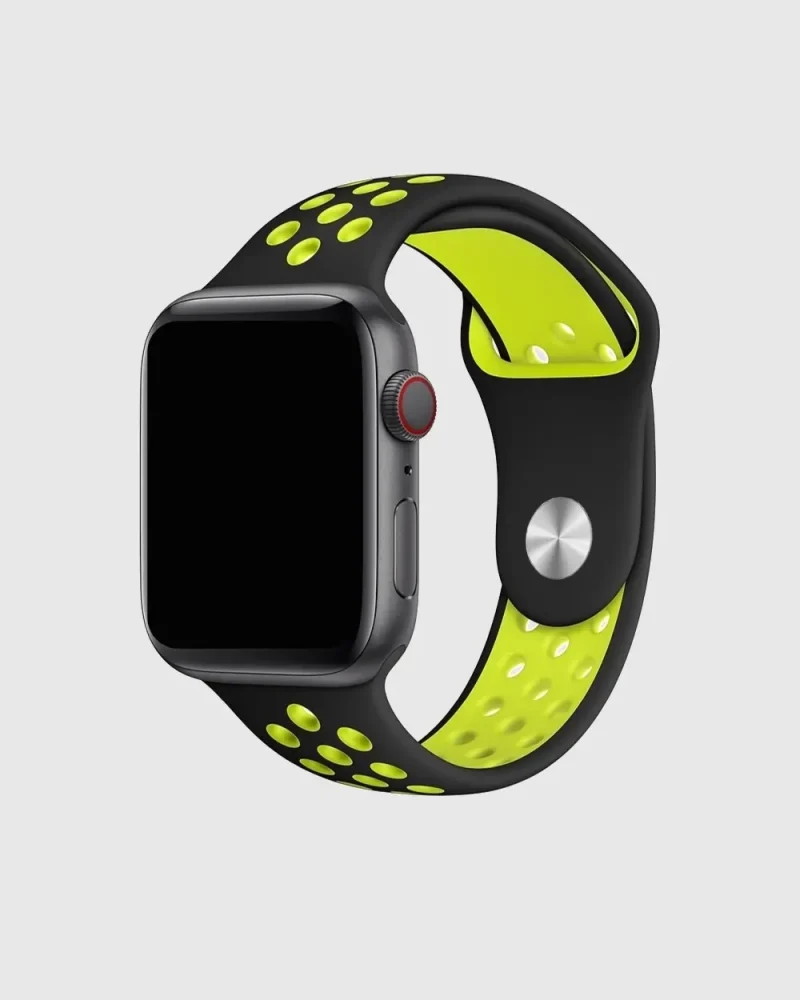 Sport Band Active Apple Watch Band - Black Volt