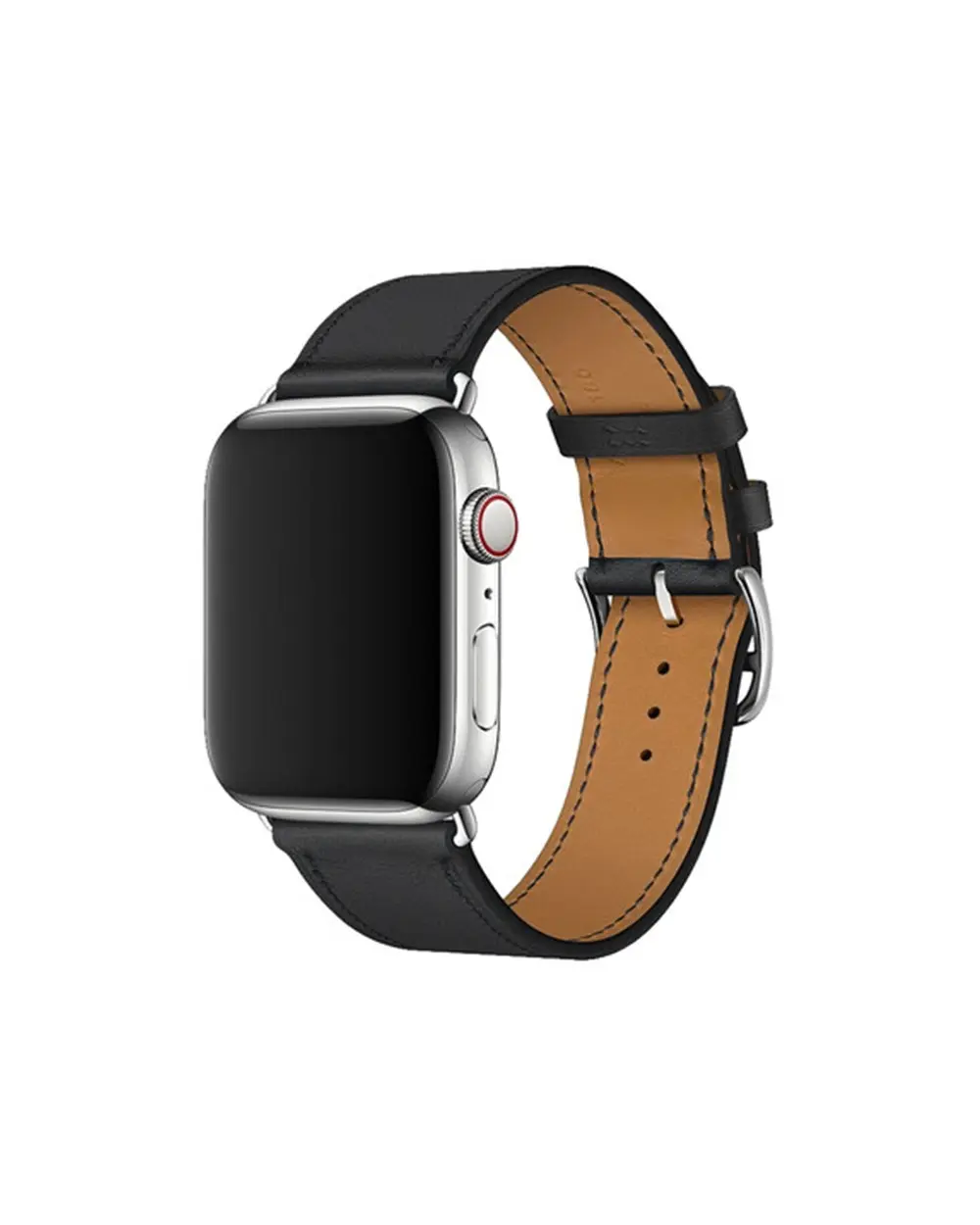Leather Buckle Classic - Black