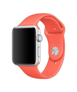 Apple Watch sport band apricot silicone strap for smartwatch
