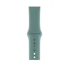 Cactus green silicone sport band for Apple Watch with pin closure