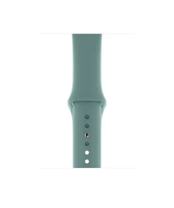 Cactus green silicone sport band for Apple Watch with pin closure