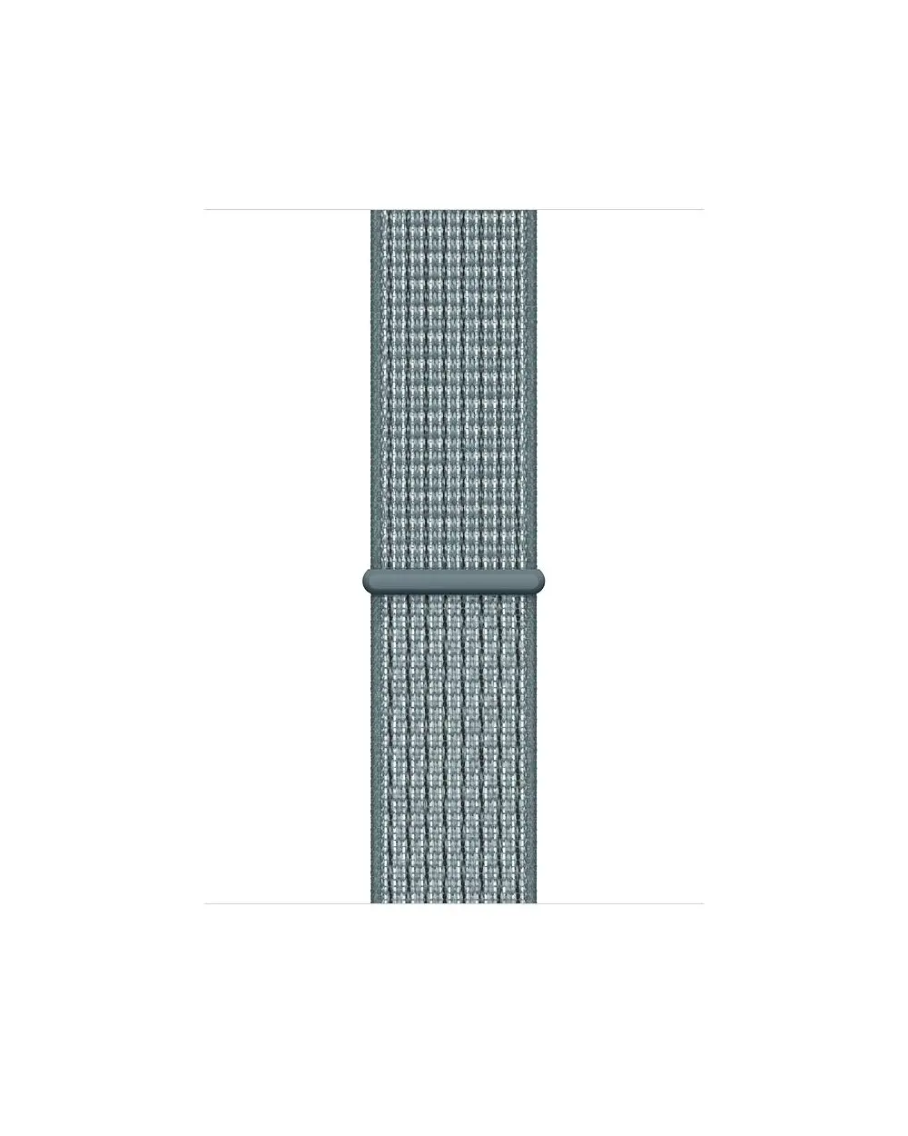 Celestial Teal Sport Loop woven fabric watch band with adjustable closure