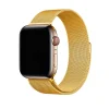 Gold Milanese Loop mesh band for Apple Watch with magnetic closure