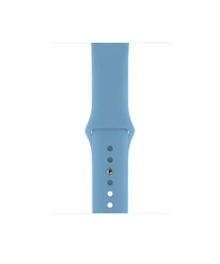 Blue sport band with adjustable holes for Apple Watch replacement