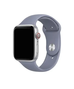 Apple Watch sport band lavender gray silicone strap for smartwatch