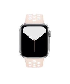 Apple Watch sport band active light pink white with white perforations