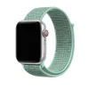 Apple Watch sport loop band in marine green nylon material