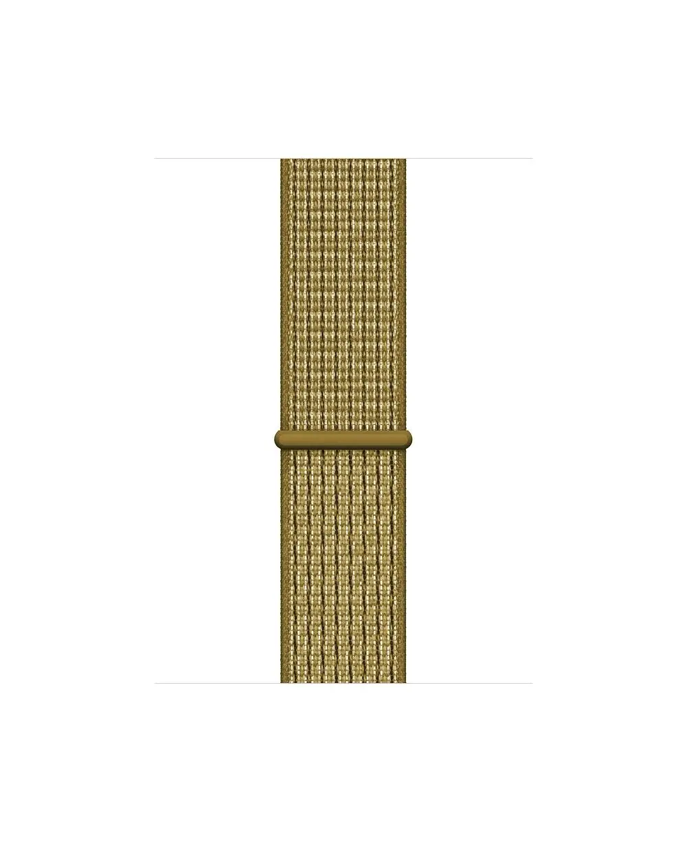 Olive green woven nylon sport loop apple watch band strap