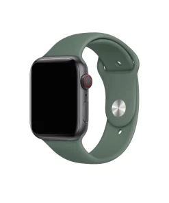 Apple Watch sport band pine green silicone strap for smartwatch