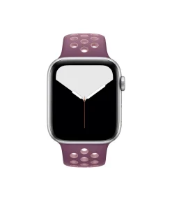 Apple Watch sport band active purple soft pink perforated silicone strap