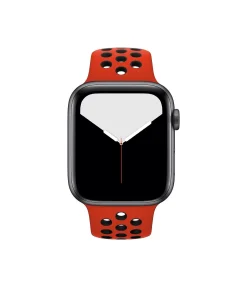 Apple Watch sport band active red black smartwatch fitness tracker band