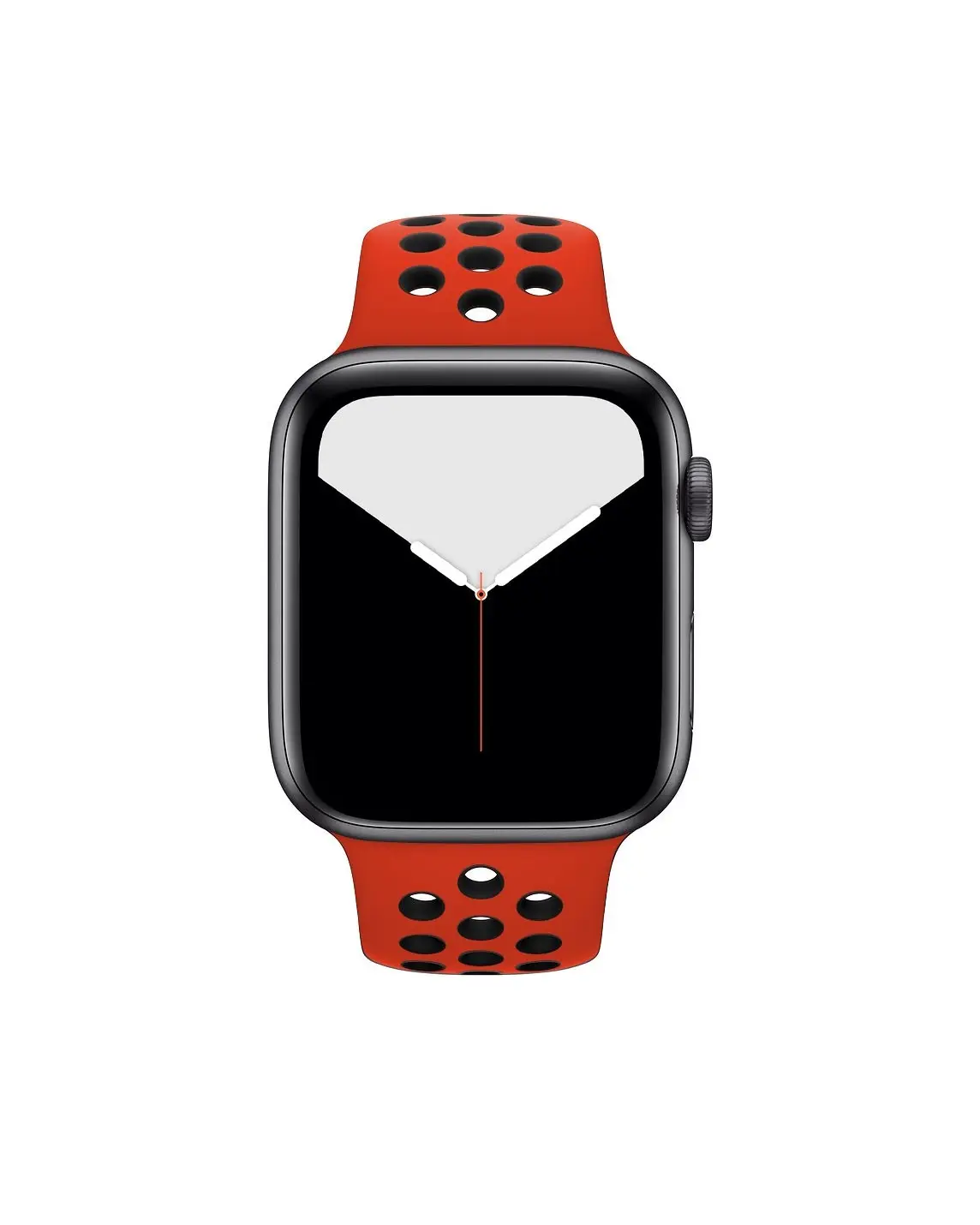 Apple Watch sport band active red black smartwatch fitness tracker band