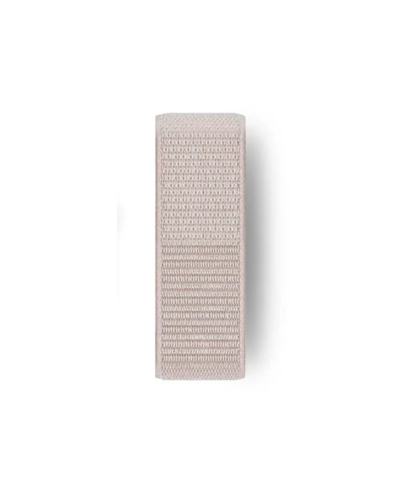 Rose pink sport loop band with woven textile material for Apple Watch