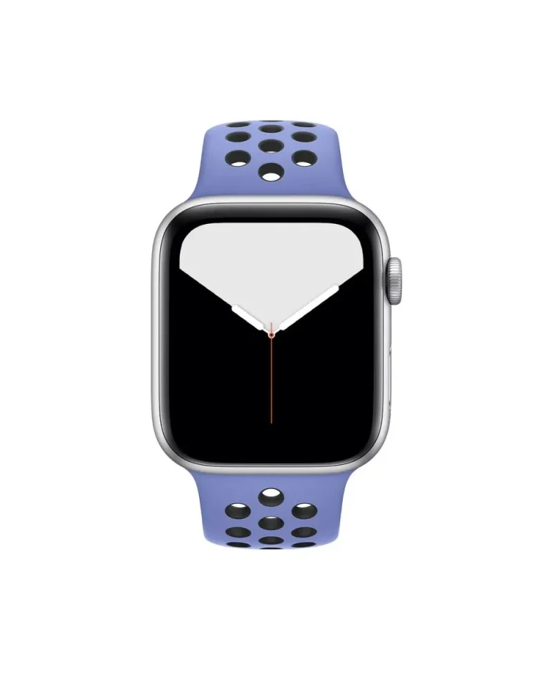 Apple Watch sport band active royal pulse blue with perforated holes design