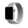 Silver aluminum smartwatch with seashell sport loop band and cellular connectivity