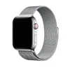 Silver stainless steel Milanese Loop band for Apple Watch