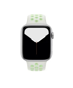 Apple Watch sport band active spruce aura vapour green silicone