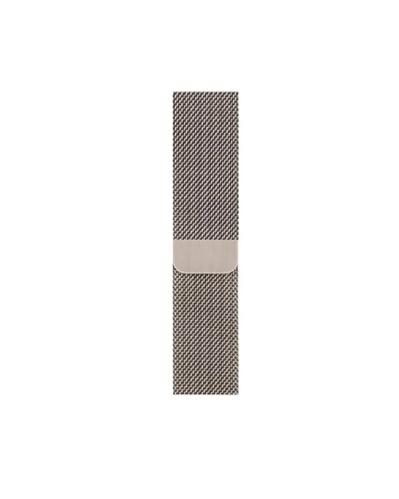 Starlight Milanese loop stainless steel mesh smartwatch band with clasp