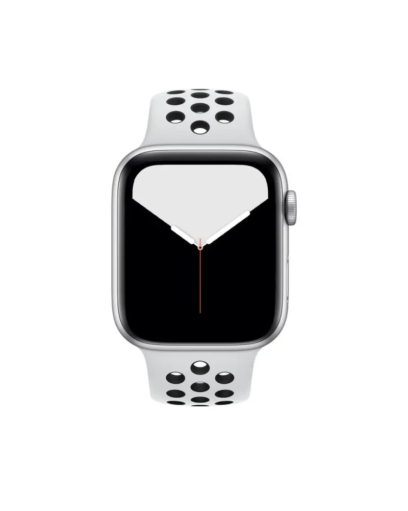 Apple Watch Nike sport band active white black color silicone strap