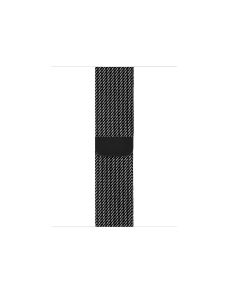 Graphite Milanese Loop stainless steel mesh watch band strap