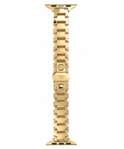 Gold stainless steel metal watch band for Apple Watch strap