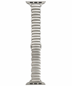 Apple Watch metal link band starlight stainless steel connector compatible strap