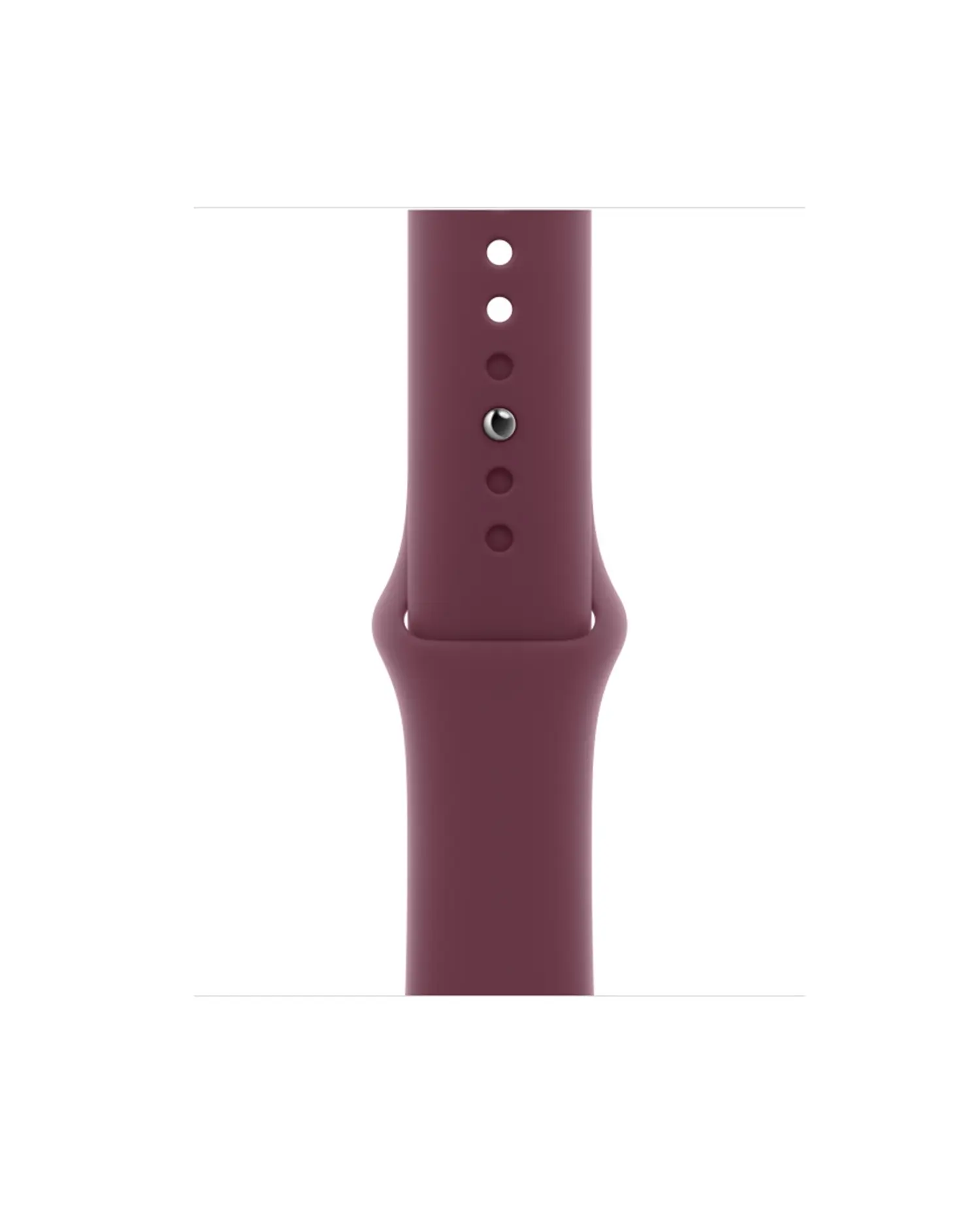 Mulberry sport band for smartwatch with silicone strap and buckle closure