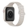Starlight silicone smartwatch band with paw print design and magnetic closure