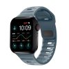 Sport Strap Raw ocean blue silicone band for smartwatch fitness tracking