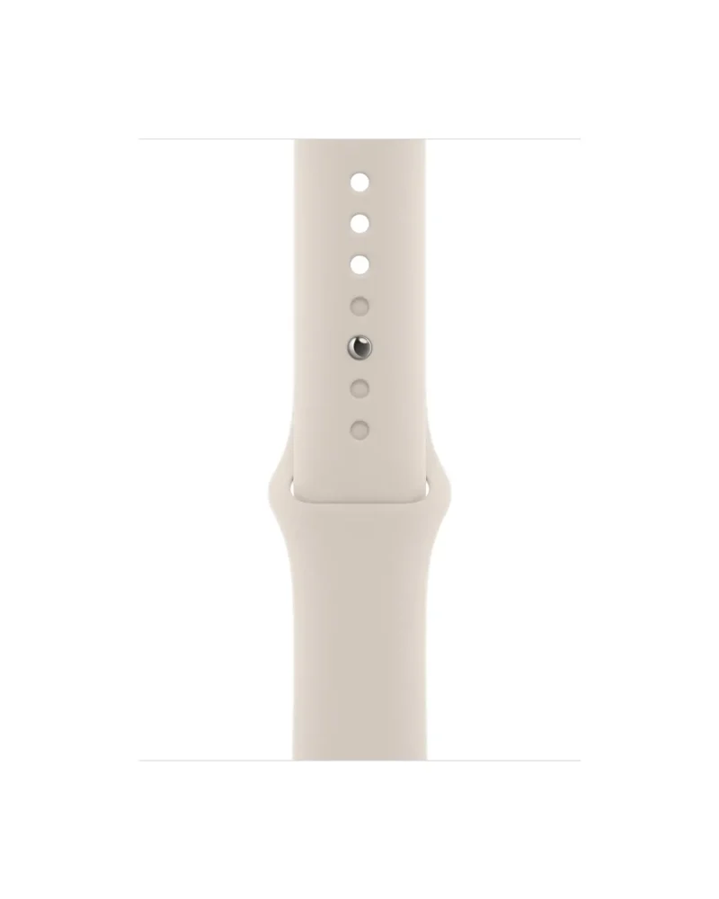 Starlight sport band for smartwatch with silicone material and digital crown