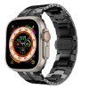 Thor Steel Strap smartwatch band black stainless steel link bracelet